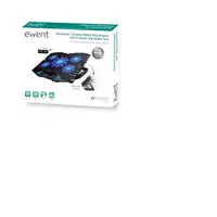 Ewent EW1259 almohadilla fría 43,2 cm (17\) 2500 RPM Negro