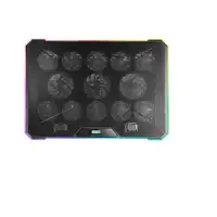 Mars Gaming MNBC13, Base Refrigeradora y Stand para Portátiles Hasta 17”, Iluminac