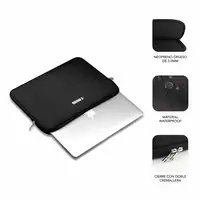 Funda Ordenador Business Laptop Sleeve Neoprene V2 11,612,5\ Negro