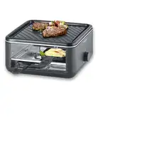Severin RG 2360 parrilla de interior 4 personas(s) 800 W Negro