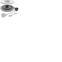 Bosch TWK3P421 tetera eléctrica 1,7 L 2400 W Negro, Blanco