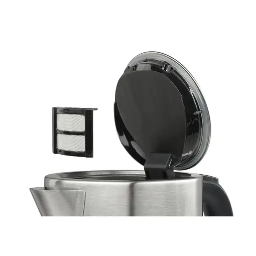 Bosch TWK7S05 tetera eléctrica 1,7 L 2200 W Negro, Gris