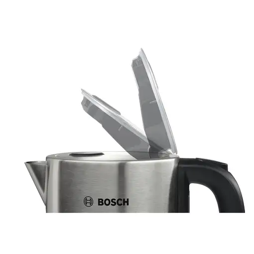 Bosch TWK7S05 tetera eléctrica 1,7 L 2200 W Negro, Gris