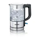 Severin WK 3472 tetera eléctrica 0,5 L 1100 W Plata