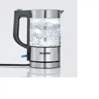 Severin WK 3472 tetera eléctrica 0,5 L 1100 W Plata
