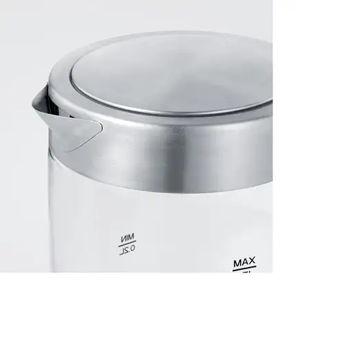 Severin WK 3472 tetera eléctrica 0,5 L 1100 W Plata