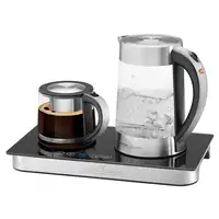 ProfiCook PC-TKS 1056 tetera eléctrica 1,7 L Negro, Acero inoxidable, Transparente
