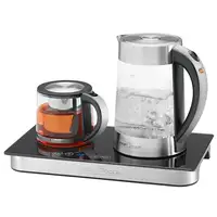 ProfiCook PC-TKS 1056 tetera eléctrica 1,7 L Negro, Acero inoxidable, Transparente