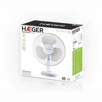 Haeger FA-016.007A ventilador Blanco