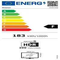 Hisense 100E7NQ Televisor 2,54 m (100") 4K Ultra HD Smart TV Wifi Gris 400 cd / m²