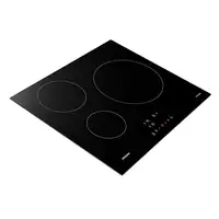 Samsung NZ63M3NM1BB/UR hobs Negro Integrado Con placa de inducción 3 zona(s)