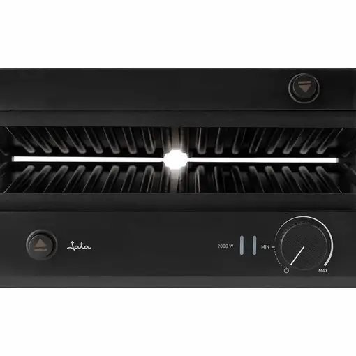 Parrilla eléctrica grill JATA JEGR1450. Placas extraíbles (29,6 x 21,8 cm) 2000 W