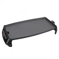 Plancha de cocina eléctrica JATA GR195 de 46 x 25 cm. Antiadherente. 2200 W