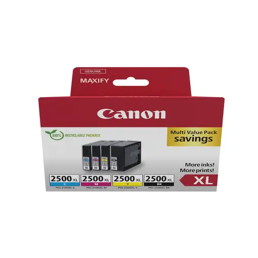 Canon 9254B010 cartucho de tinta 4 pieza(s) Original Alto rendimiento (XL) Negro,