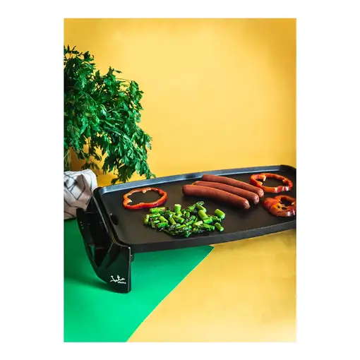 Plancha de cocina eléctrica JATA GR558 de 46 x 28 cm. Fabricada en España