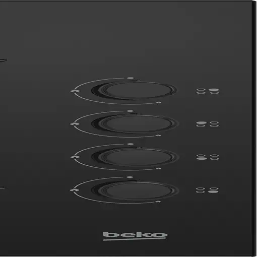 Beko HING 64120 SB hobs Negro Integrado 65 cm Encimera de gas 4 zona(s)