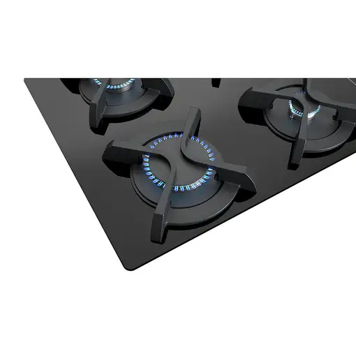 Teka GBC 64003 KBA Negro Integrado 60 cm Encimera de gas 4 zona(s)