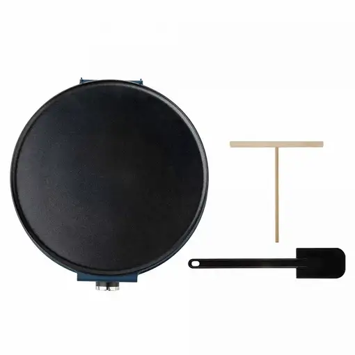 JATA JECR1000 crepera 1200 W Negro, Azul