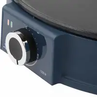 JATA JECR1000 crepera 1200 W Negro, Azul