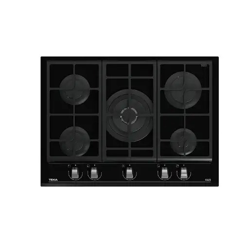 Teka GZC 75330 XBA Negro Integrado 70 cm Encimera de gas 5 zona(s)