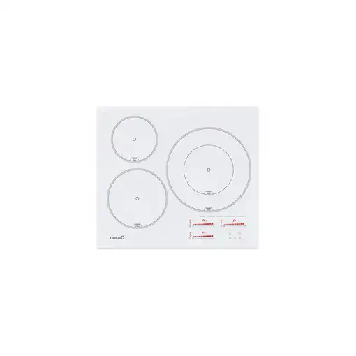 CATA INSB 6030 WH Blanco Integrado 60 cm Con placa de inducción 3 zona(s)