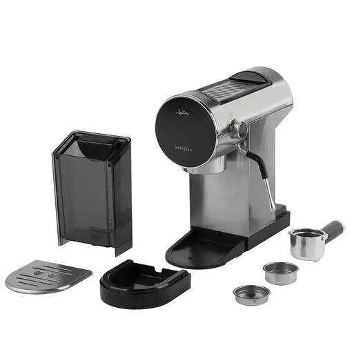 Cafetera espresso JATA JECA2300 con presión 20 bares. Pantalla táctil