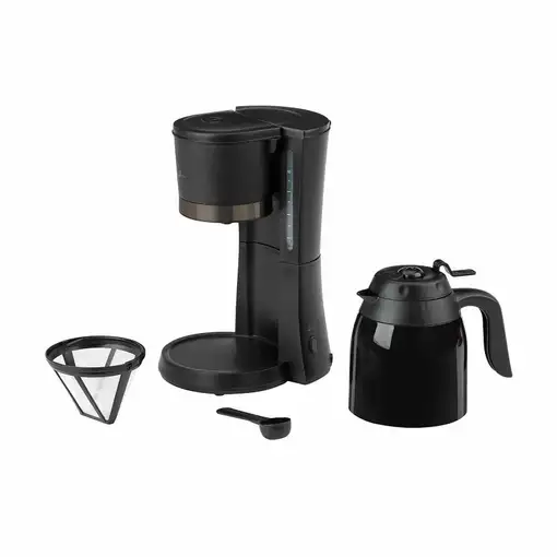 Cafetera de goteo JATA JECA1800 de 2 a 12 tazas. Con jarra termo. 1 L
