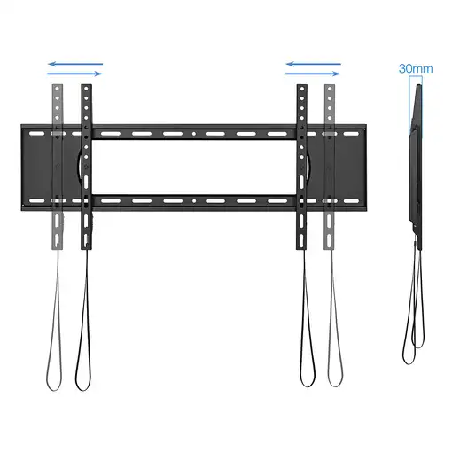TooQ LP1090F-B soporte para TV 2,29 m (90\) Negro