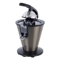 Exprimidor de naranjas eléctrico JATA EX1057. Muy silencioso. De acero inoxidable