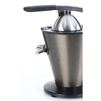 Exprimidor de naranjas eléctrico JATA EX1057. Muy silencioso. De acero inoxidable