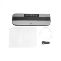 JATA JEEV2240 sellador al vacío 700 mbar Negro, Acero inoxidable