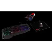 TALIUS Gaming kit V.2(teclado + raton + auriculares + alfombrilla) black