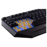 Hiditec GK200 teclado Juego USB QWERTY Negro