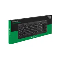 TALIUS KB503 teclado Oficina USB QWERTY Inglés, Español Negro