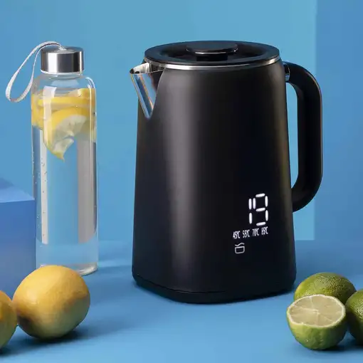 Hervidor de agua eléctrico JATA JEHA1575 de 1,7 litros. 5 temperaturas
