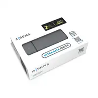 AISENS Caja Externa M.2 (NGFF) ASM2-002G SATA/NVME a USB3.1/USB3.2 GEN2, Gris