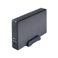 AISENS Caja externa 3,5" ASE-3530B SATA a USB 3.0/USB 3.1 Gen1, Negra