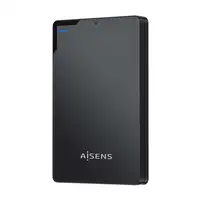 AISENS Caja Externa 2,5″ 9.5mm SATA a USB 3.0/USB3.1 Gen1, Negra