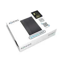AISENS Caja Externa 2.5" ASE-2532B 9.5mm SATA A USB 3.0/USB3.1 Gen1, Negra
