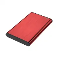AISENS Caja Externa 2,5" ASE-2525RED 9.5mm SATA a USB 3.0/USB3.1 Gen1, Rojo