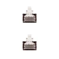 Nanocable Cable Red Latiguillo RJ45 CAT.6 UTP AWG24, Negro, 30 cm