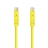Nanocable Cable Red Latiguillo RJ45 LSZH CAT.6A UTP AWG24, Amarillo, 25 cm