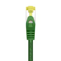 AISENS Cable De Red Latiguillo RJ45 LSZH Cat.7 600 MHz S/FTP PIMF AWG26, Verde, 25