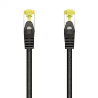 AISENS Cable De Red Latiguillo RJ45 LSZH Cat.7 600 MHz S/FTP PIMF AWG26, Negro, 1.