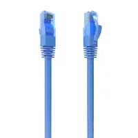 AISENS Cable De Red Latiguillo RJ45 Cat.6 UTP AWG26 CCA, Azul, 5.0 m