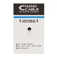 Nanocable Cable Red RJ45 Cat.5e UTP Rigido AWG24 Exterior, 305 M