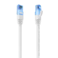 AISENS Cable De Red Latiguillo RJ45 Cat.6 UTP AWG26 CCA, Blanco, 4.0 m