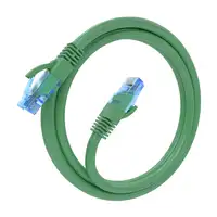AISENS Cable De Red Latiguillo RJ45 Cat.6 UTP AWG26 CCA, Verde, 1.5 m