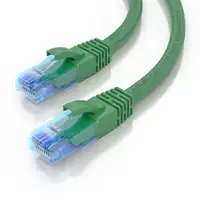AISENS Cable De Red Latiguillo RJ45 Cat.6 UTP AWG26 CCA, Verde, 1.5 m