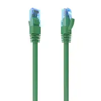 AISENS Cable De Red Latiguillo RJ45 Cat.6 UTP AWG26 CCA, Verde, 1.5 m